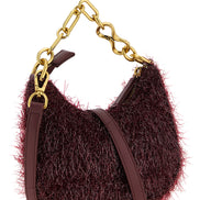 Twinset Bordeaux Polyester Handbag