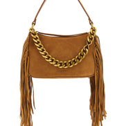 Twinset Brown Leather Shoulder Bag