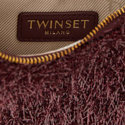 Twinset Bordeaux Polyester Handbag