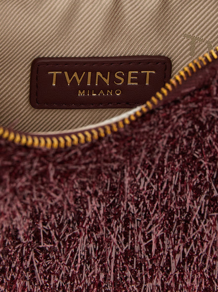 Twinset Bordeaux Polyester Handbag