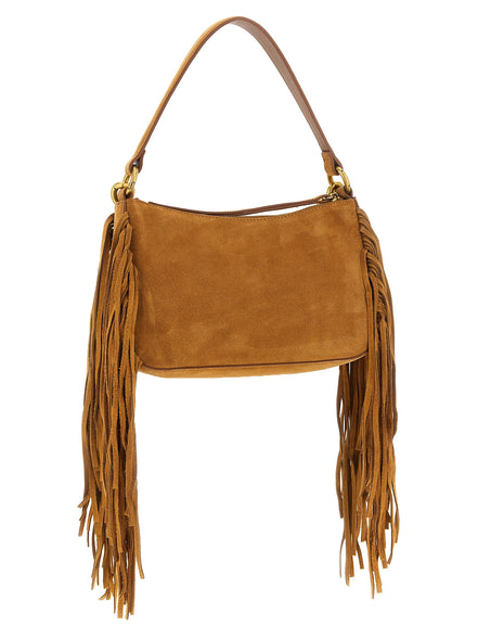 Twinset Brown Leather Shoulder Bag