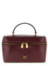 PINKO Bordeaux Calfskin Handbag