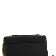 PINKO Black Lamb Leather Shoulder Bag