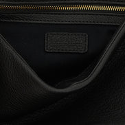PINKO Black Lamb Leather Shoulder Bag