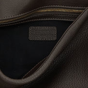 PINKO Brown Lamb Leather Shoulder Bag