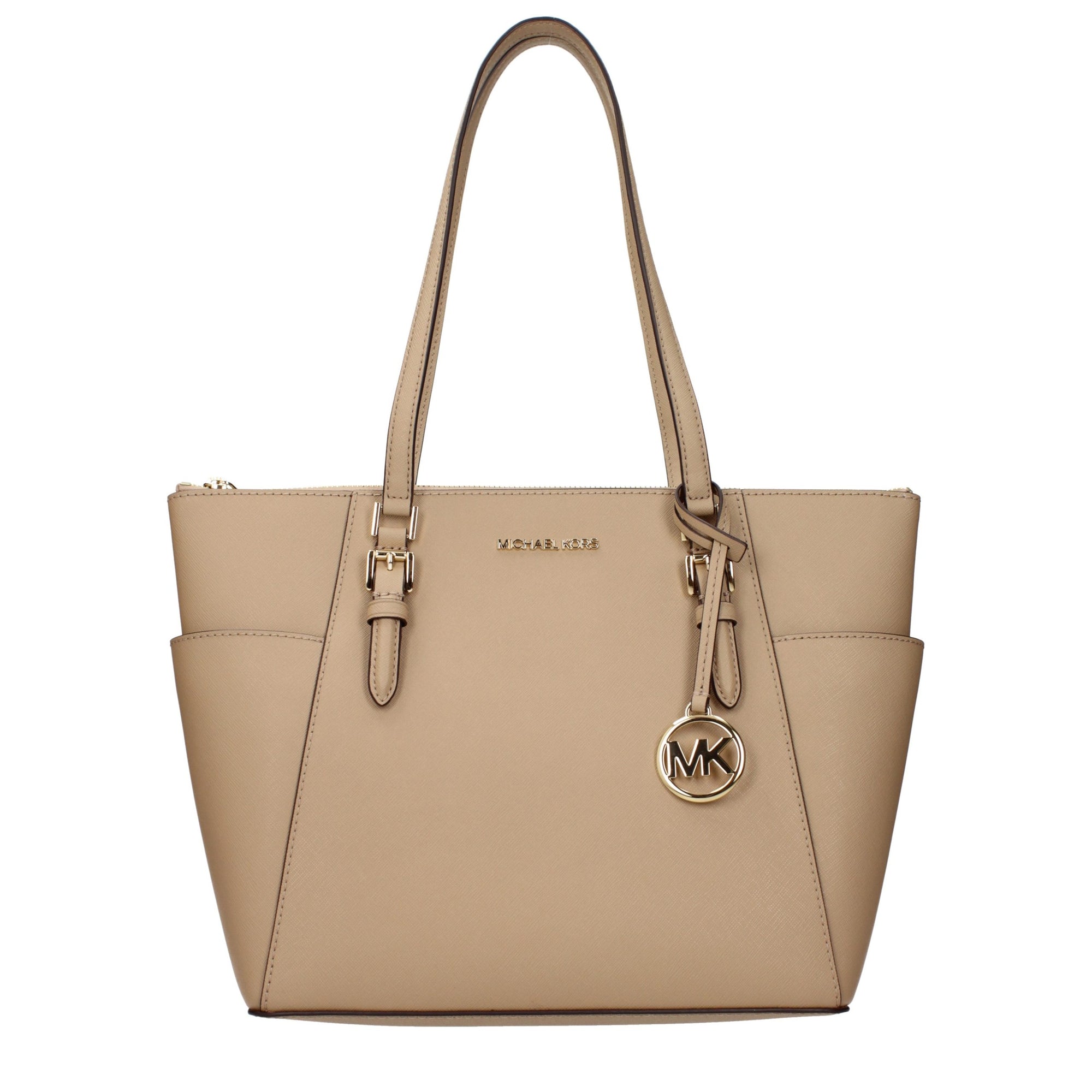 Τσάντα ώμου Michael Kors από μπεζ δέρμα
