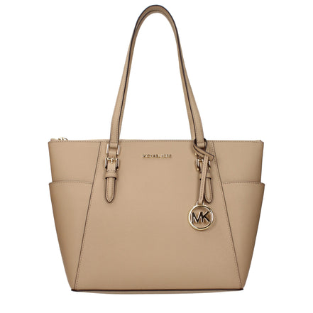 Τσάντα ώμου Michael Kors από μπεζ δέρμα