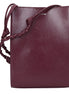 Jil Sander Purple Leather Crossbody Bag