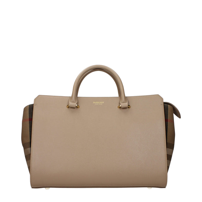 Burberry Beige Leather Handbag