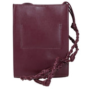 Jil Sander Purple Leather Crossbody Bag