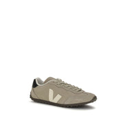 Veja Beige Suede Leather Low Top Sneakers