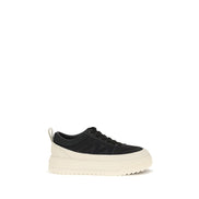 Moncler Black Polyamide Athletic Sneakers