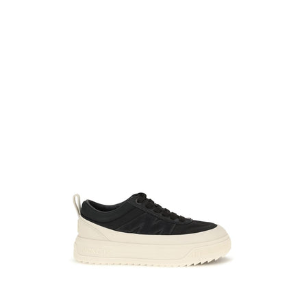 Moncler Black Polyamide Athletic Sneakers