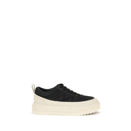 Moncler Black Polyamide Athletic Sneakers