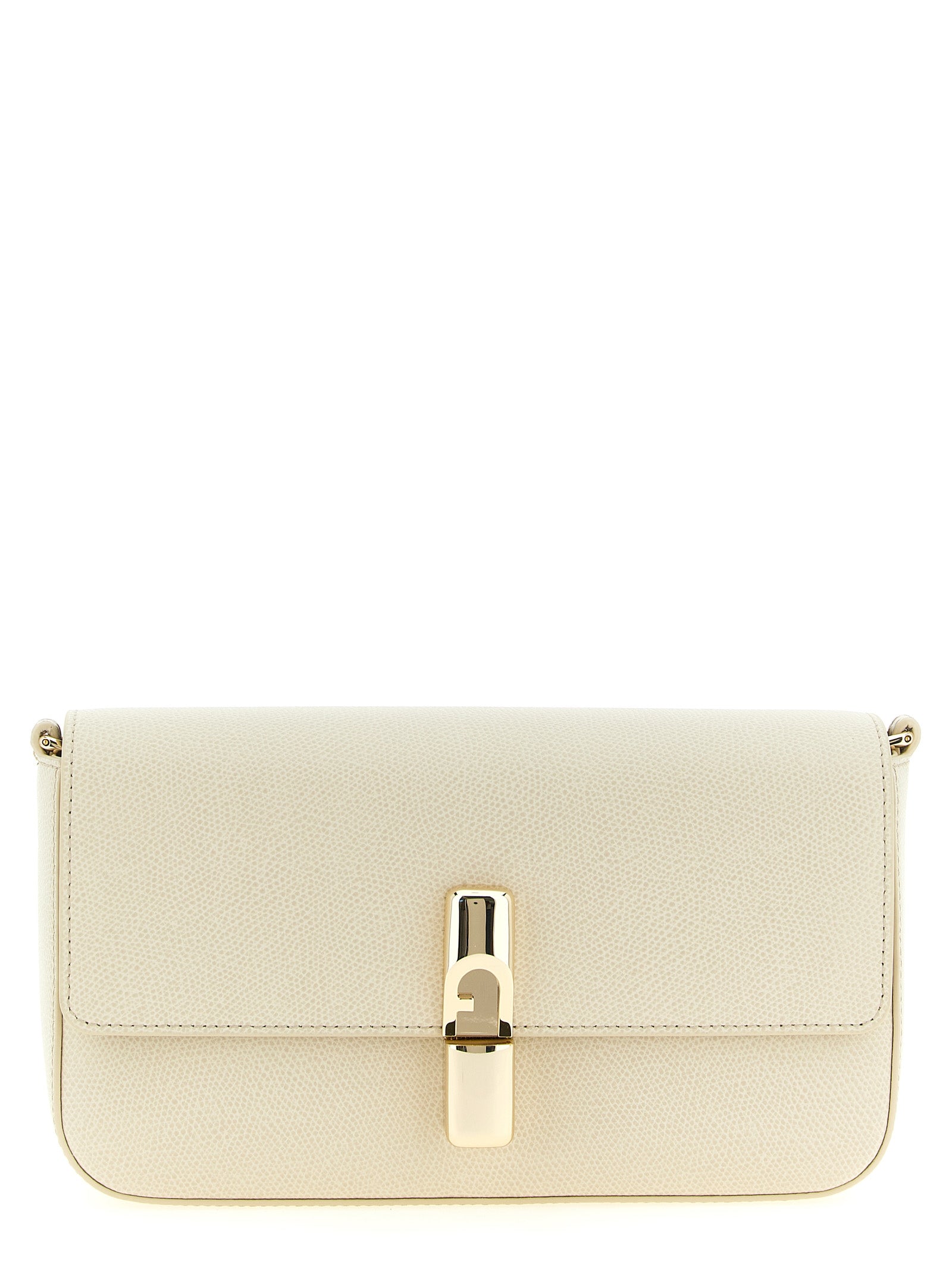 Furla White Iride S Crossbody Bag