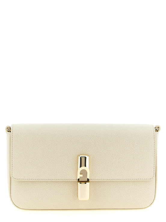 Τσάντα Furla White Iride S Crossbody