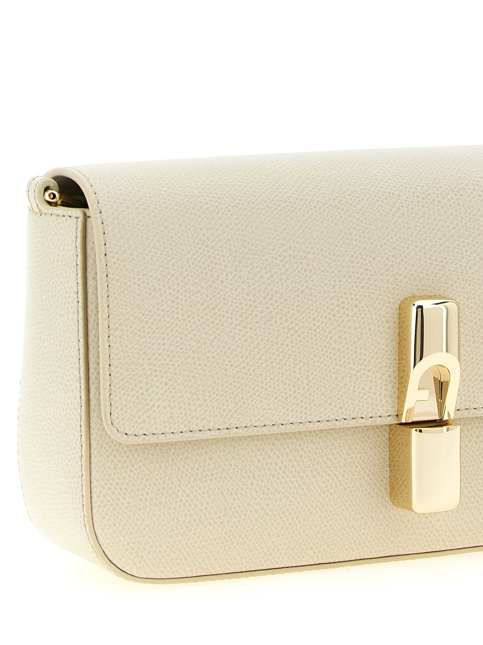 Furla White Iride S Crossbody Bag