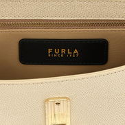 Furla White Iride S Crossbody Bag