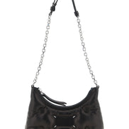 Τσάντα Furla Maison Margiela Black από δέρμα αρνιού