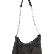 Τσάντα Furla Maison Margiela Black από δέρμα αρνιού