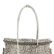 Maison Margiela White Goatskin Shoulder Bag
