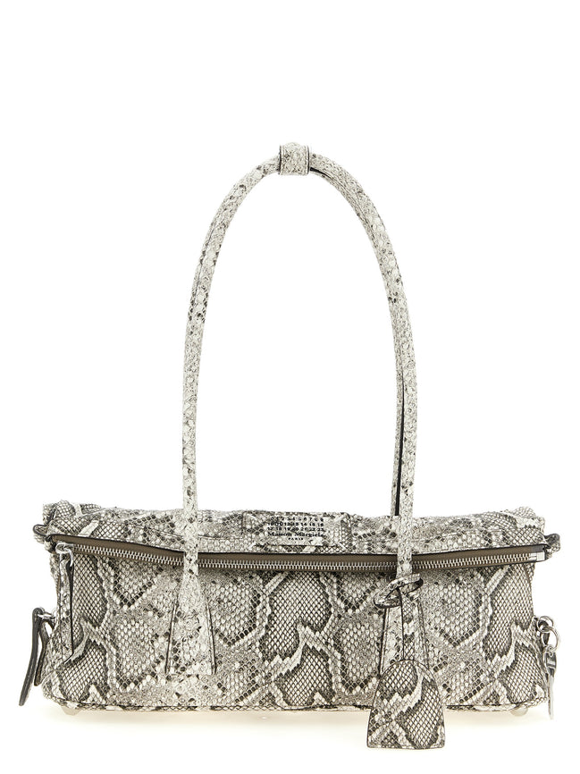 Maison Margiela White Goatskin Shoulder Bag