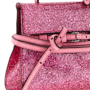 Moschino Πολύχρωμη Τσάντα Χειρός από Δέρμα