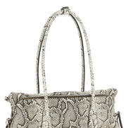 Maison Margiela White Goatskin Shoulder Bag