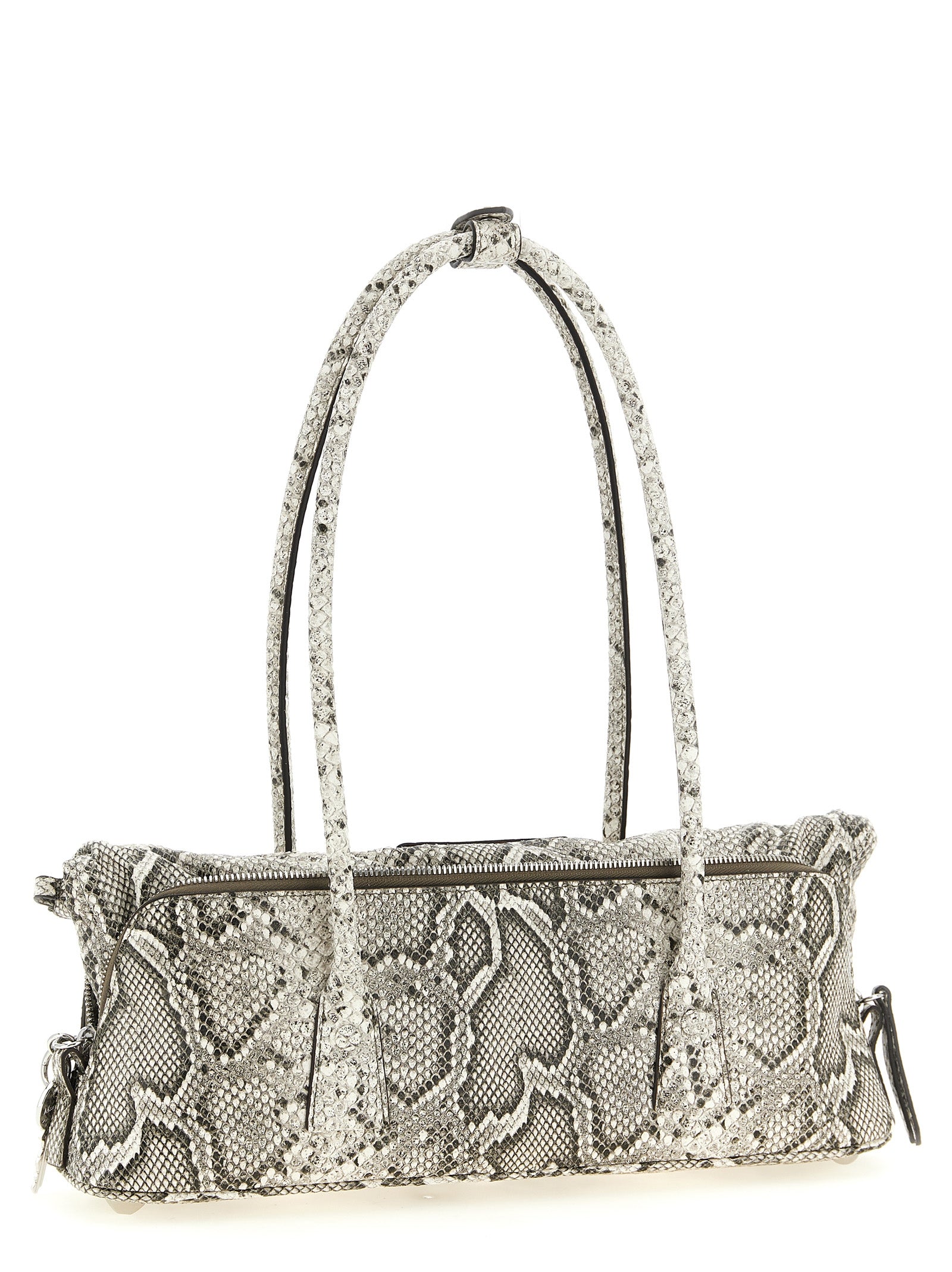 Maison Margiela White Goatskin Shoulder Bag