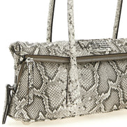 Maison Margiela White Goatskin Shoulder Bag