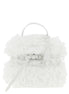 Moschino White Leather Handbag