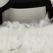 Moschino White Leather Handbag