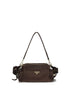 Τσάντα ώμου Prada Brown Napa Leather / Calf Bos Taurus