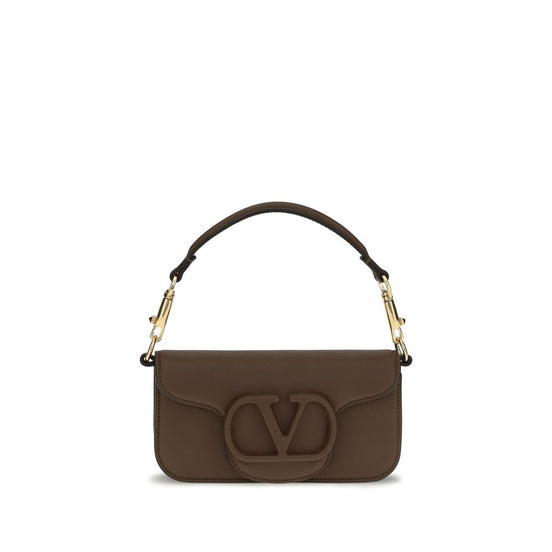 Valentino Garavani Brown Mini Loco Shoulder Bag