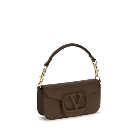 Valentino Garavani Brown Mini Loco Shoulder Bag