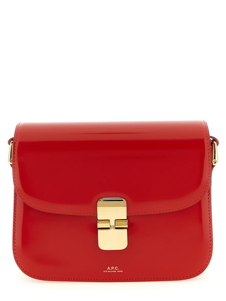 Τσάντα A.P.C. Multicolor Cowhide Crossbody