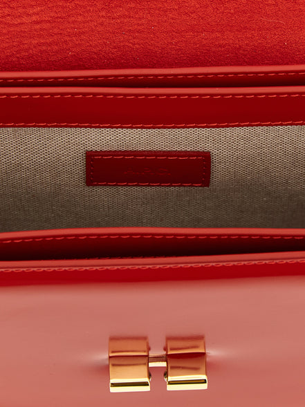Τσάντα A.P.C. Multicolor Cowhide Crossbody