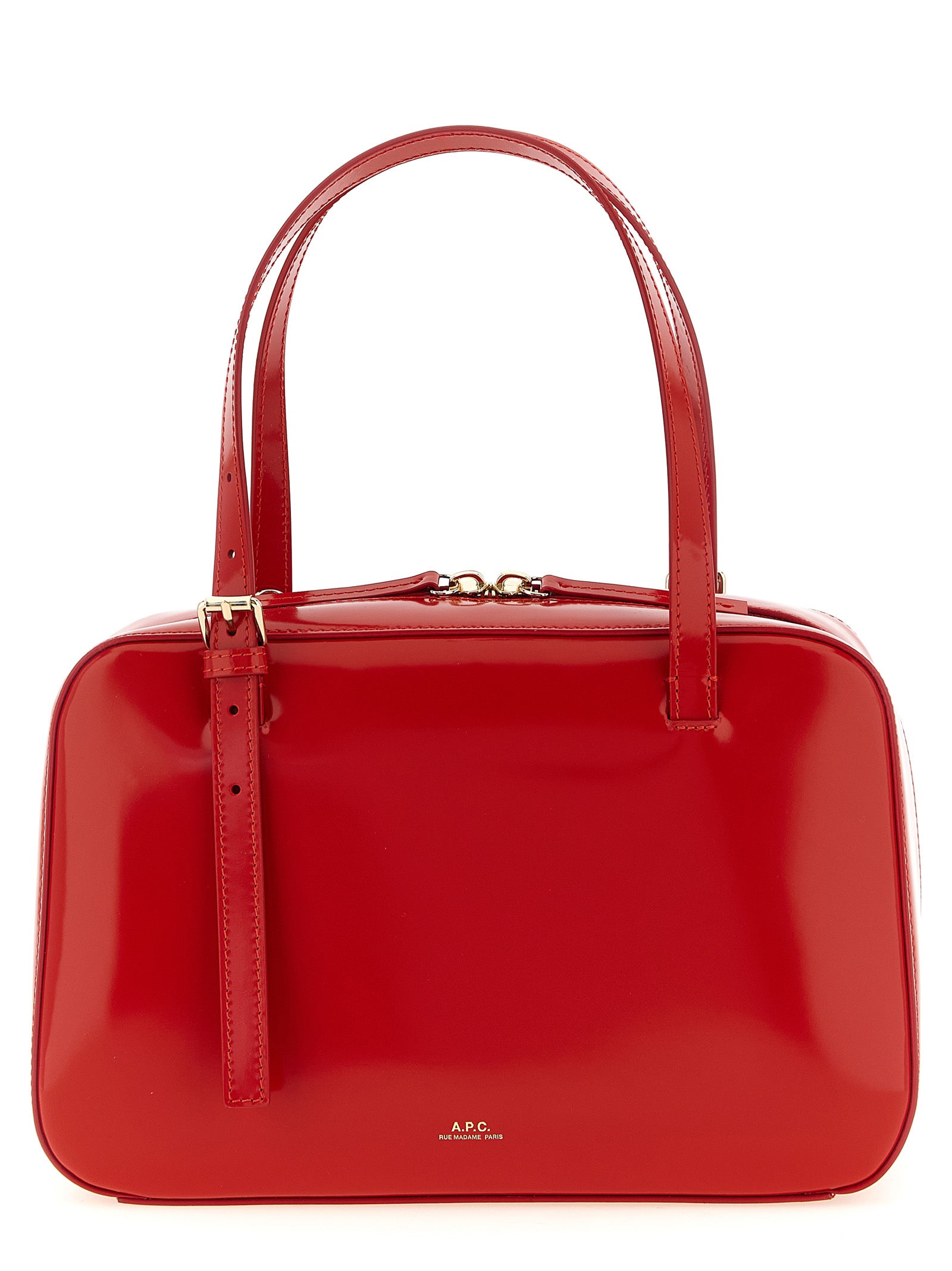 A.P.C. Multicolor Cowhide Handbag