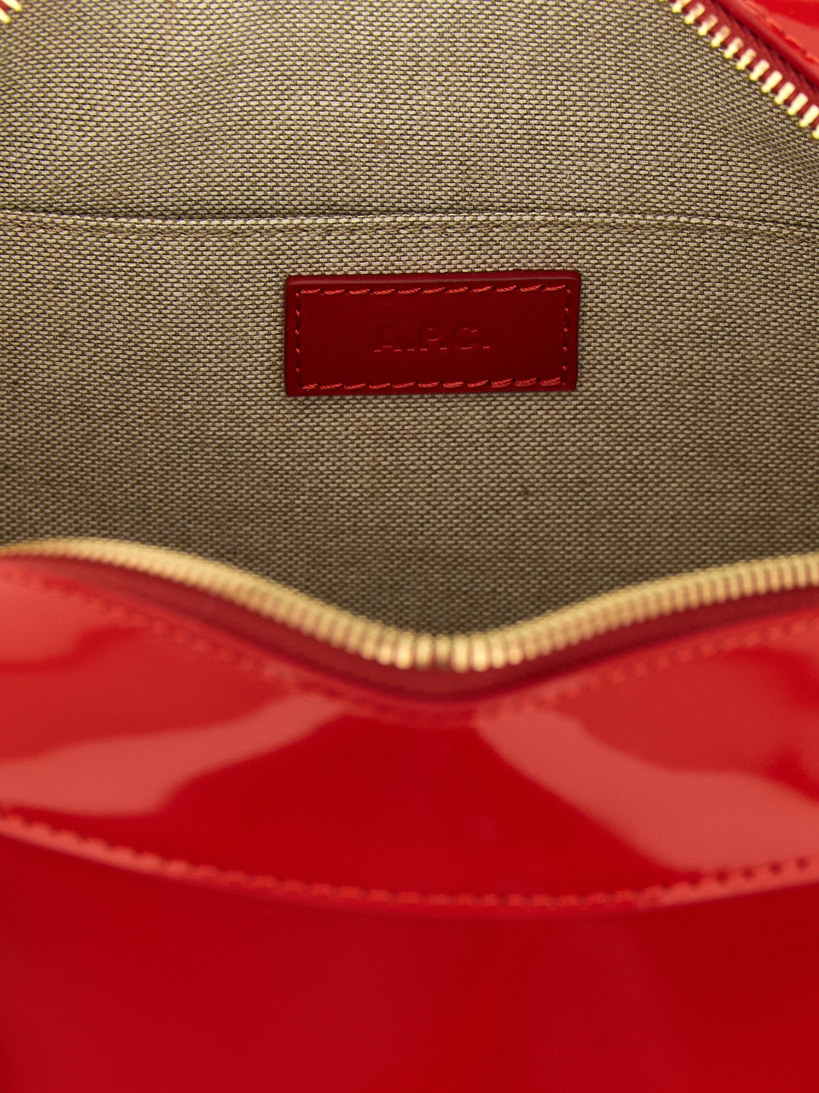 A.P.C. Multicolor Cowhide Handbag