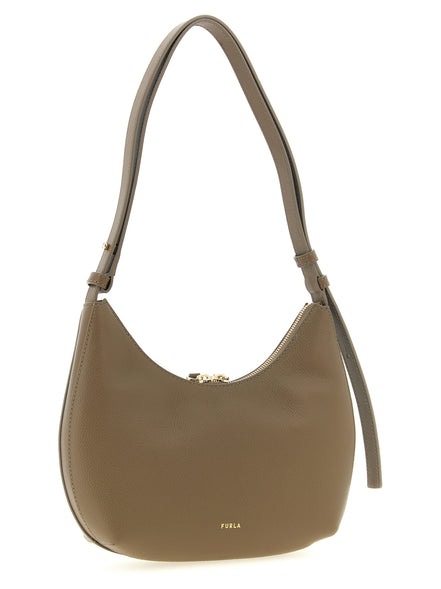 Furla Beige Goccia S Shoulder Bag