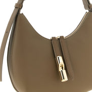 Furla Beige Goccia S Shoulder Bag
