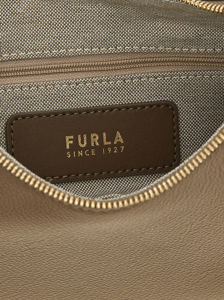 Furla Beige Goccia S Shoulder Bag