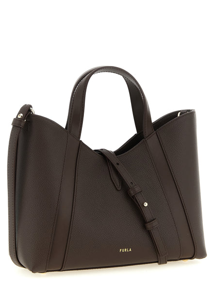 Furla Brown Goccia S Tote Bag