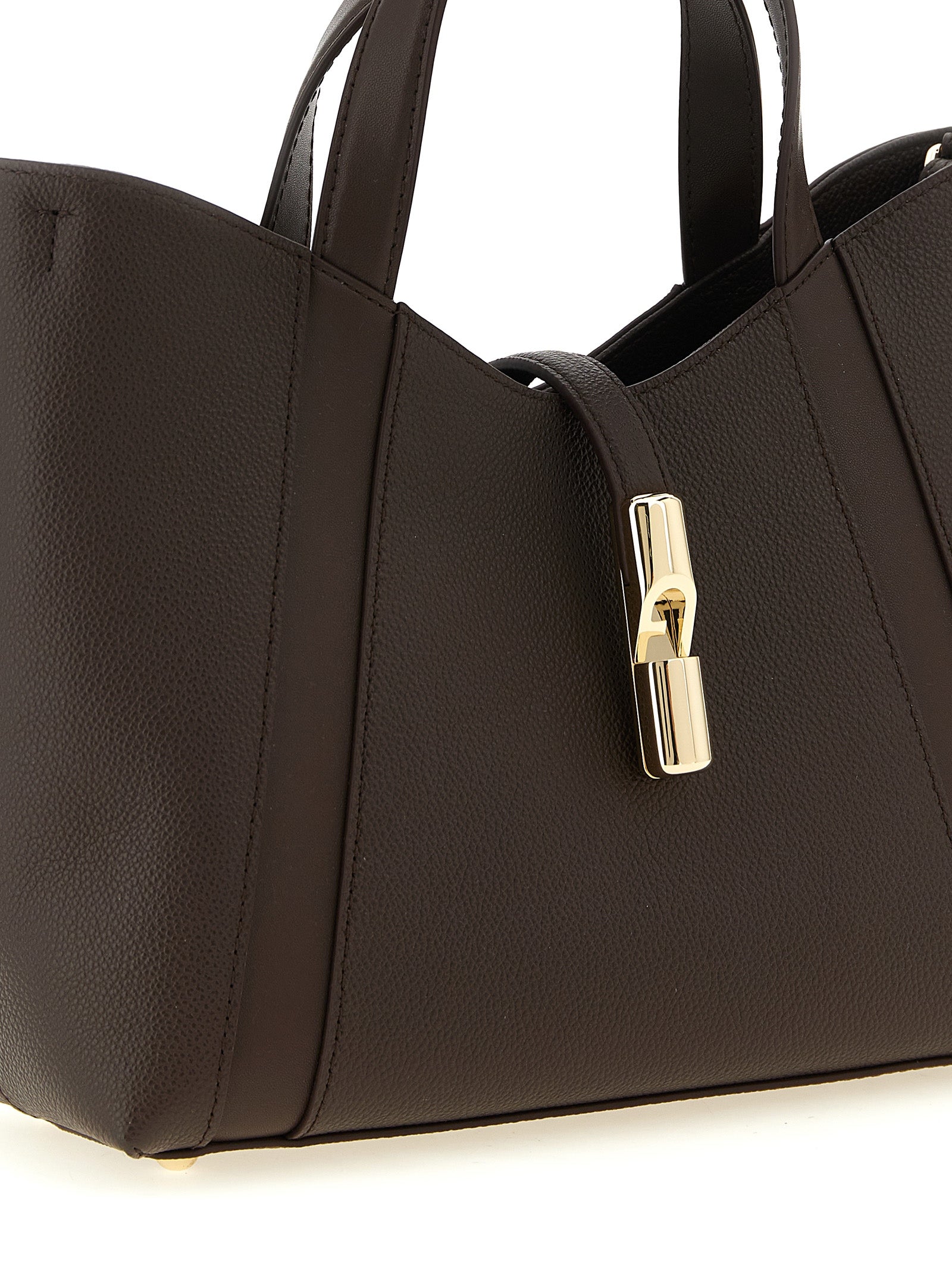 Furla Brown Goccia S Tote Bag