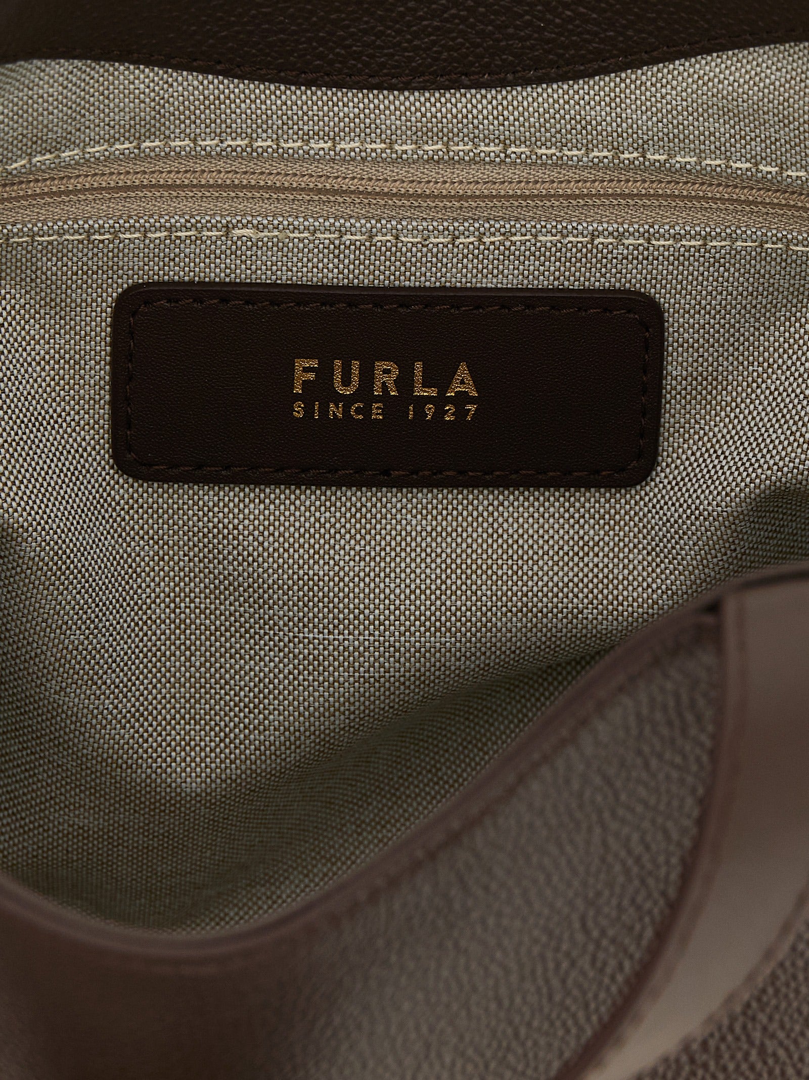 Furla Brown Goccia S Tote Bag