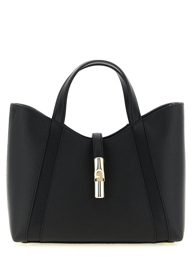 Furla Black Goccia S Tote Bag