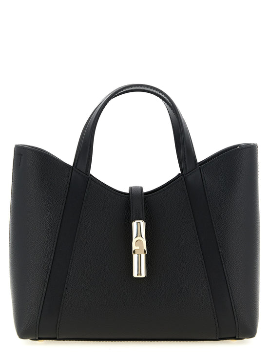 Τσάντα tote Furla Black Goccia S