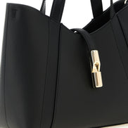 Furla Black Goccia S Tote Bag