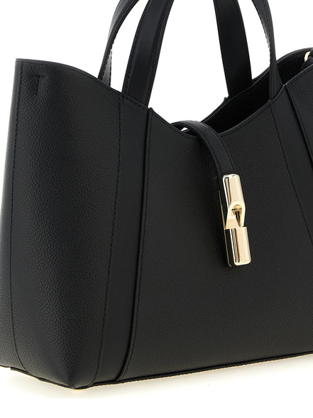 Furla Black Goccia S Tote Bag