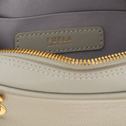 Furla Gray Poppy S Handbag